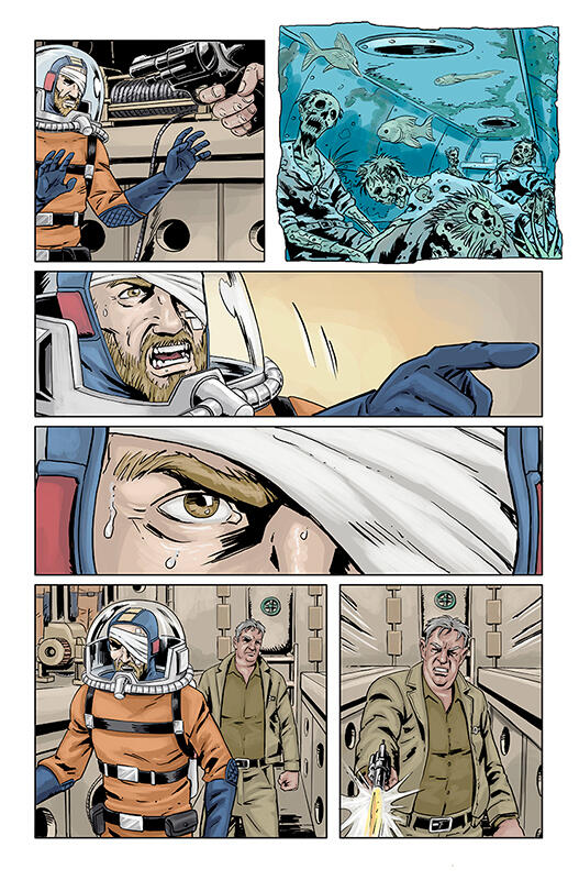 Deep Dive Daredevils, script by The315, lines by Danilo Guida