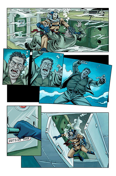 Deep Dive Daredevils, script by The315, lines by Danilo Guida