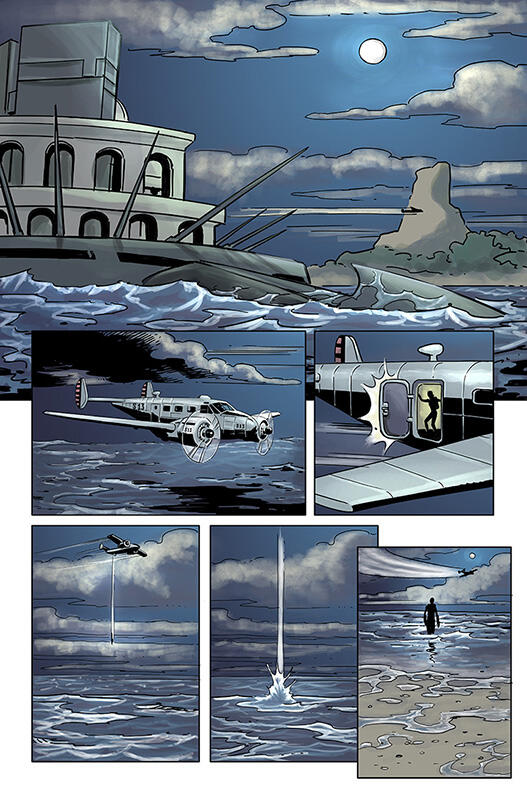 Deep Dive Daredevils, script by The315, lines by Danilo Guida